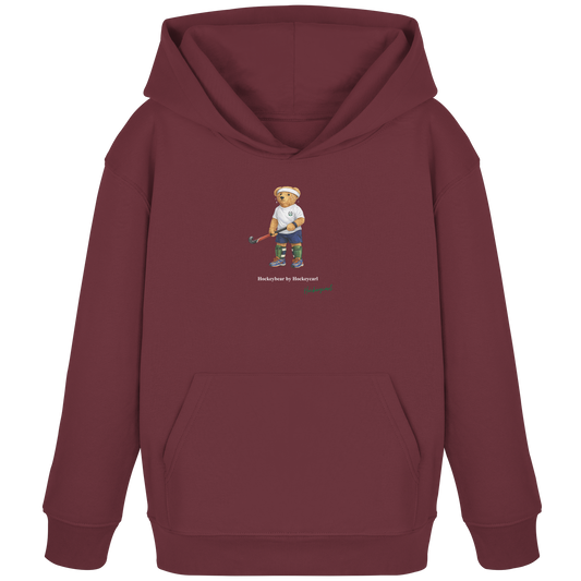 Hockeybear  - Kids Organic Hoodie - Hockeycarl