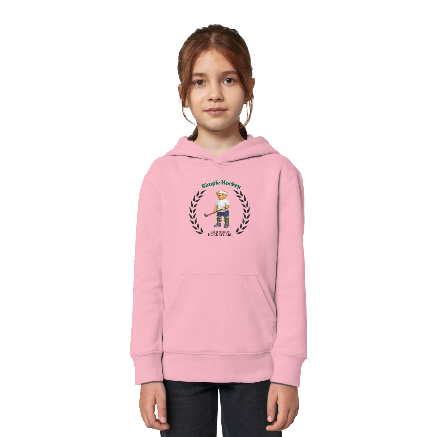 Hockey Bär Kids - Kids Organic Hoodie - Hockeycarl