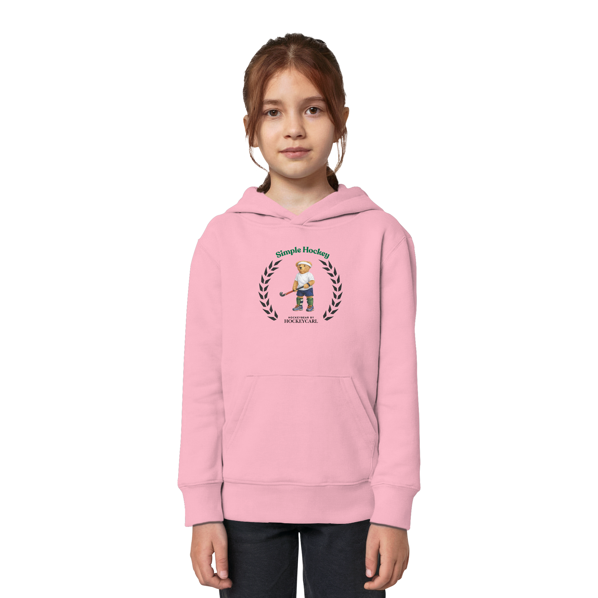 Hockey Bär Kids - Kids Organic Hoodie - Hockeycarl