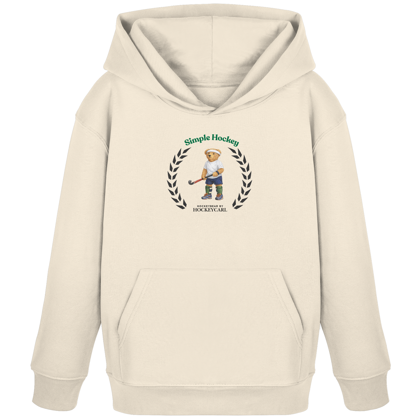 Hockey Bär Kids - Kids Organic Hoodie - Hockeycarl