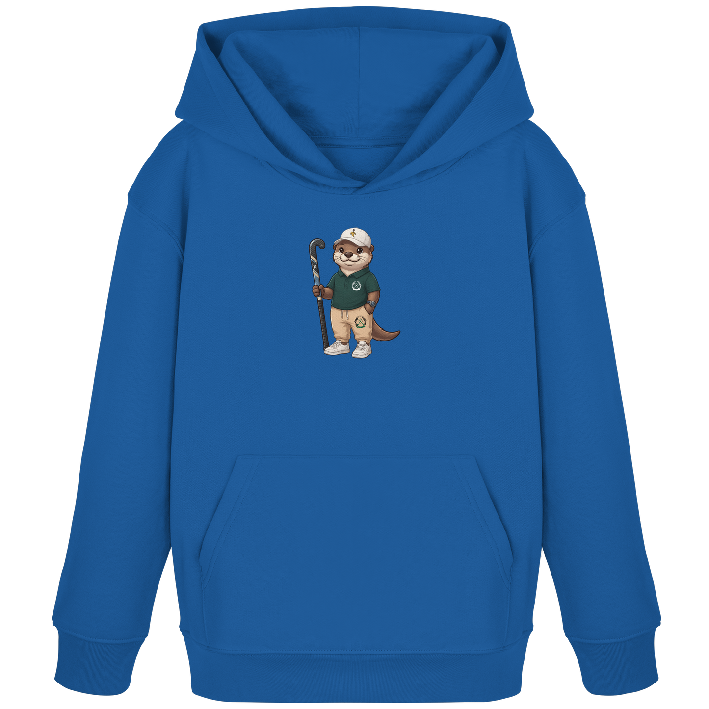 Hockey Otter - Kids Organic Hoodie - Hockeycarl