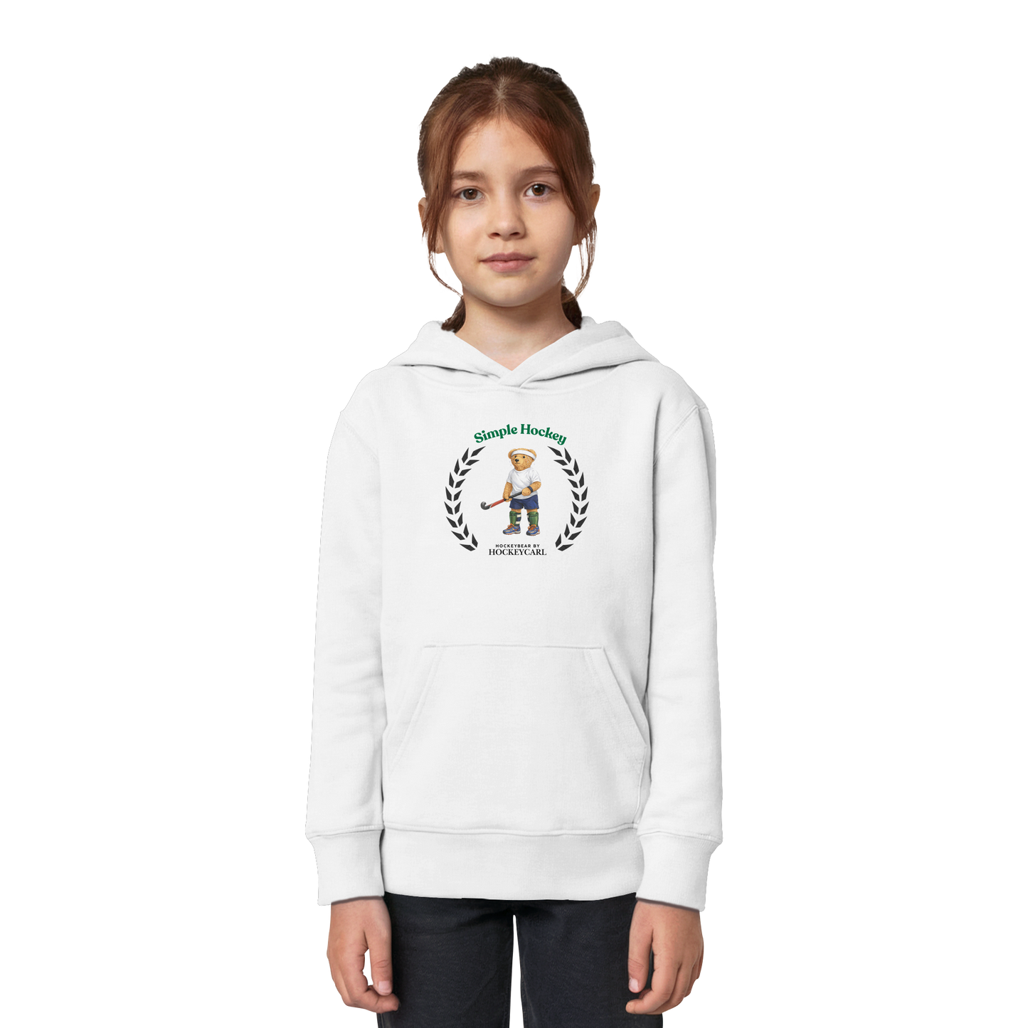 Hockey Bär Kids - Kids Organic Hoodie - Hockeycarl
