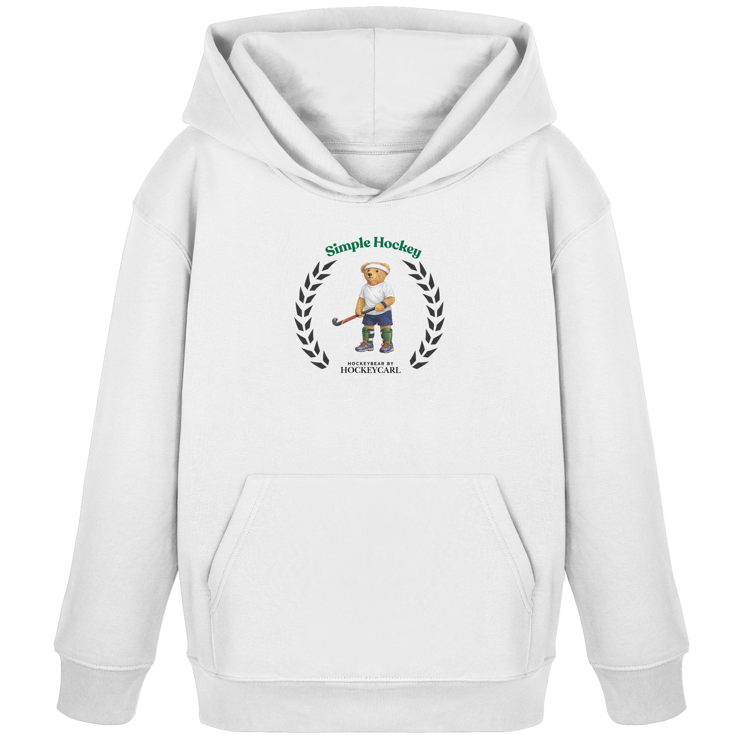 Hockey Bär Kids - Kids Organic Hoodie - Hockeycarl
