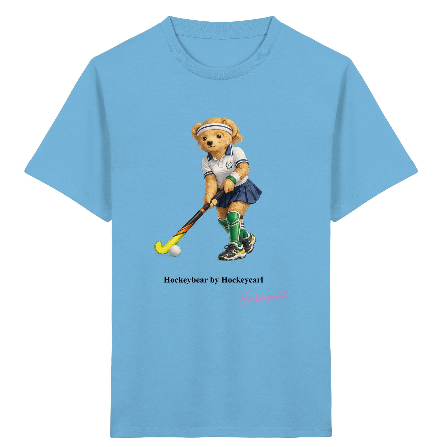 Hockeybear  - Kids Organic Shirt - Hockeycarl