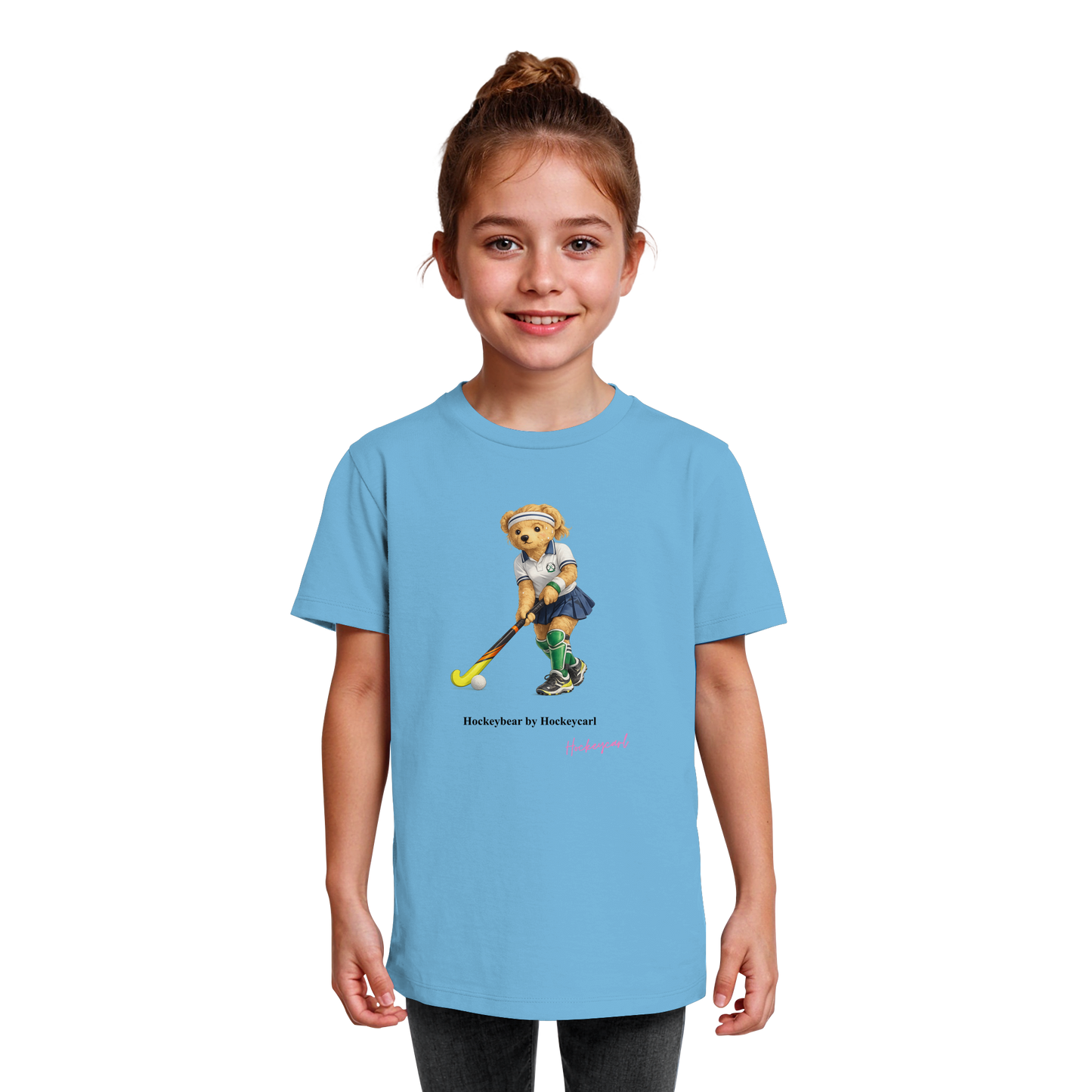 Hockeybear  - Kids Organic Shirt - Hockeycarl