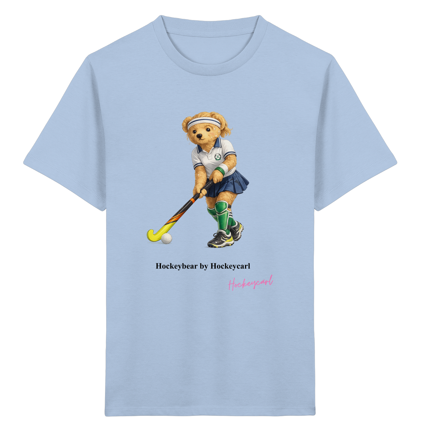 Hockeybear  - Kids Organic Shirt - Hockeycarl