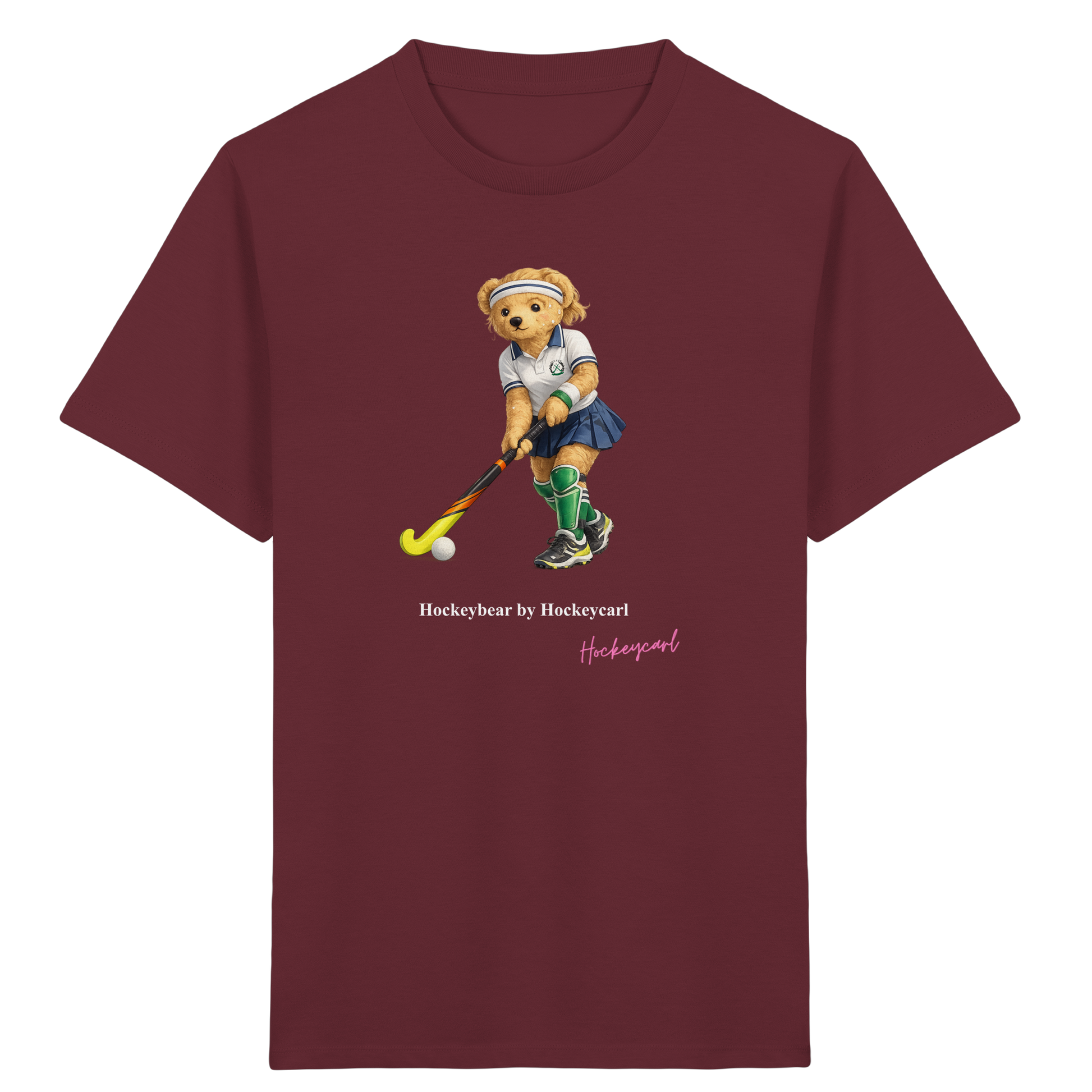 Hockeybear  - Kids Organic Shirt - Hockeycarl