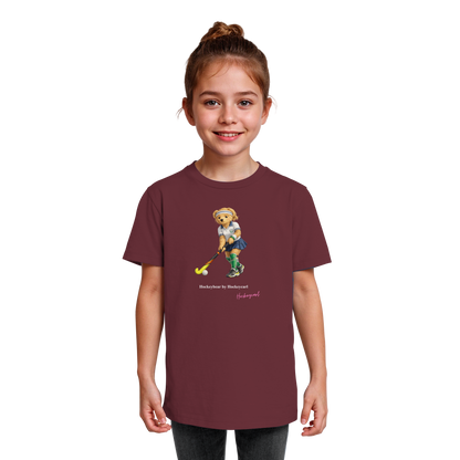 Hockeybear  - Kids Organic Shirt - Hockeycarl