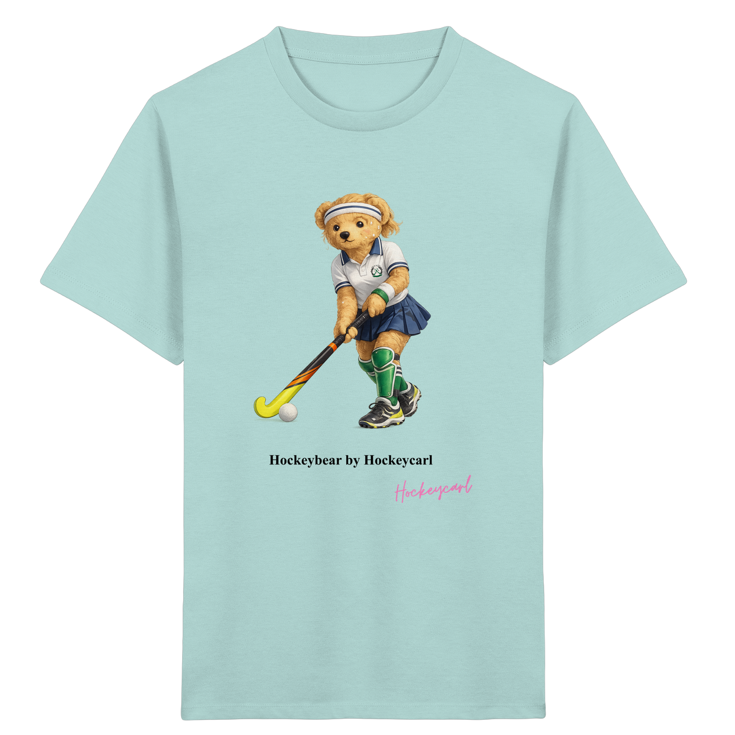 Hockeybear  - Kids Organic Shirt - Hockeycarl