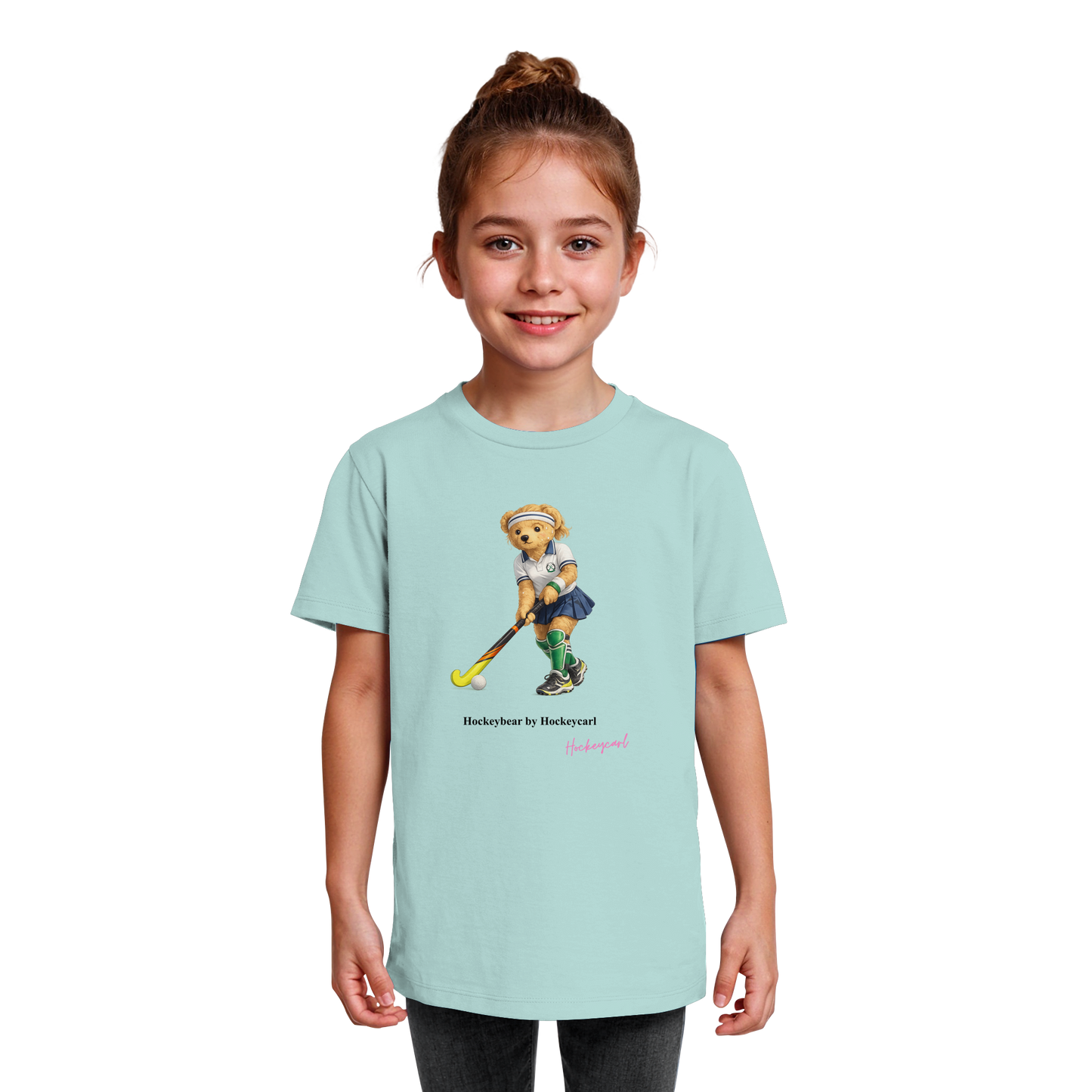Hockeybear  - Kids Organic Shirt - Hockeycarl