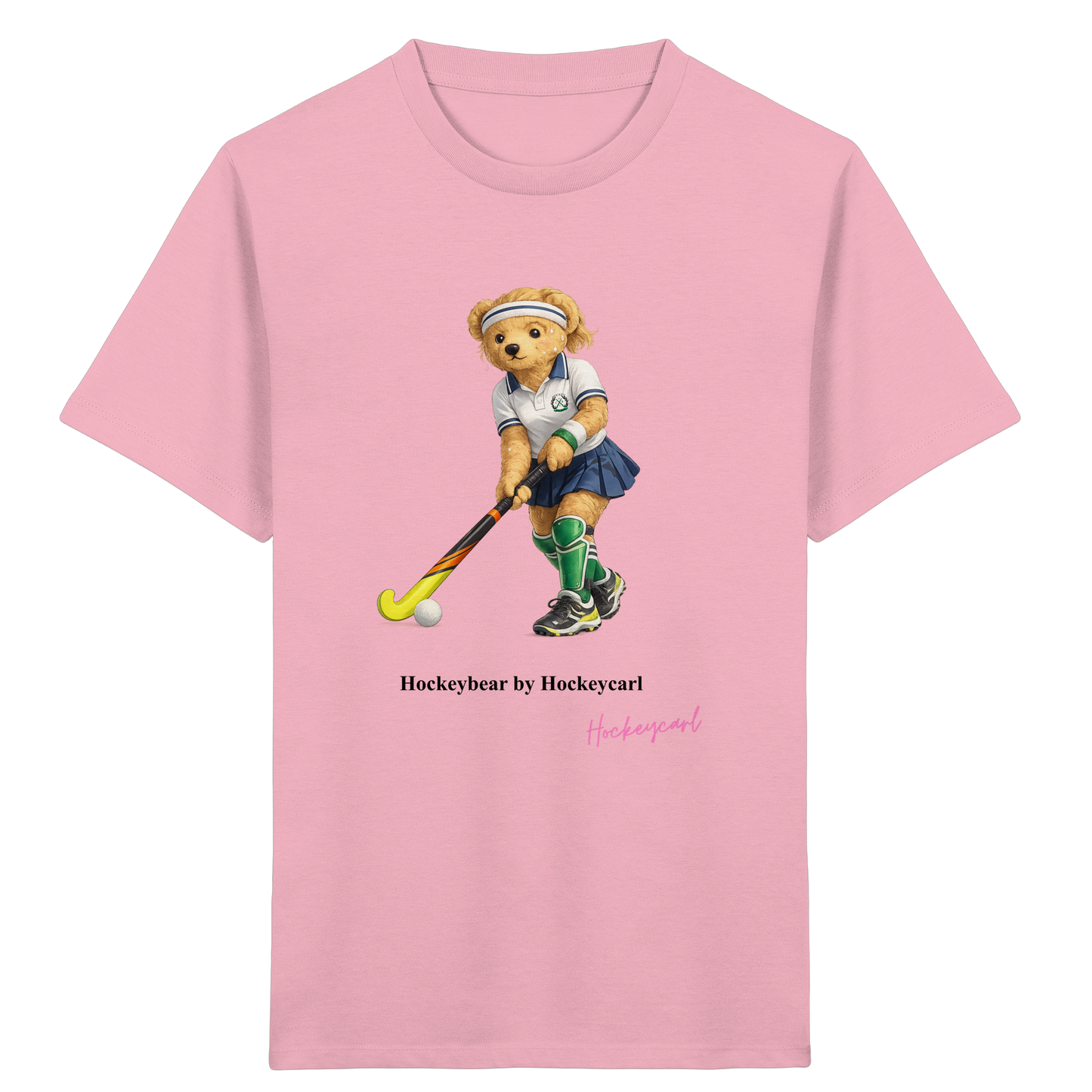 Hockeybear  - Kids Organic Shirt - Hockeycarl
