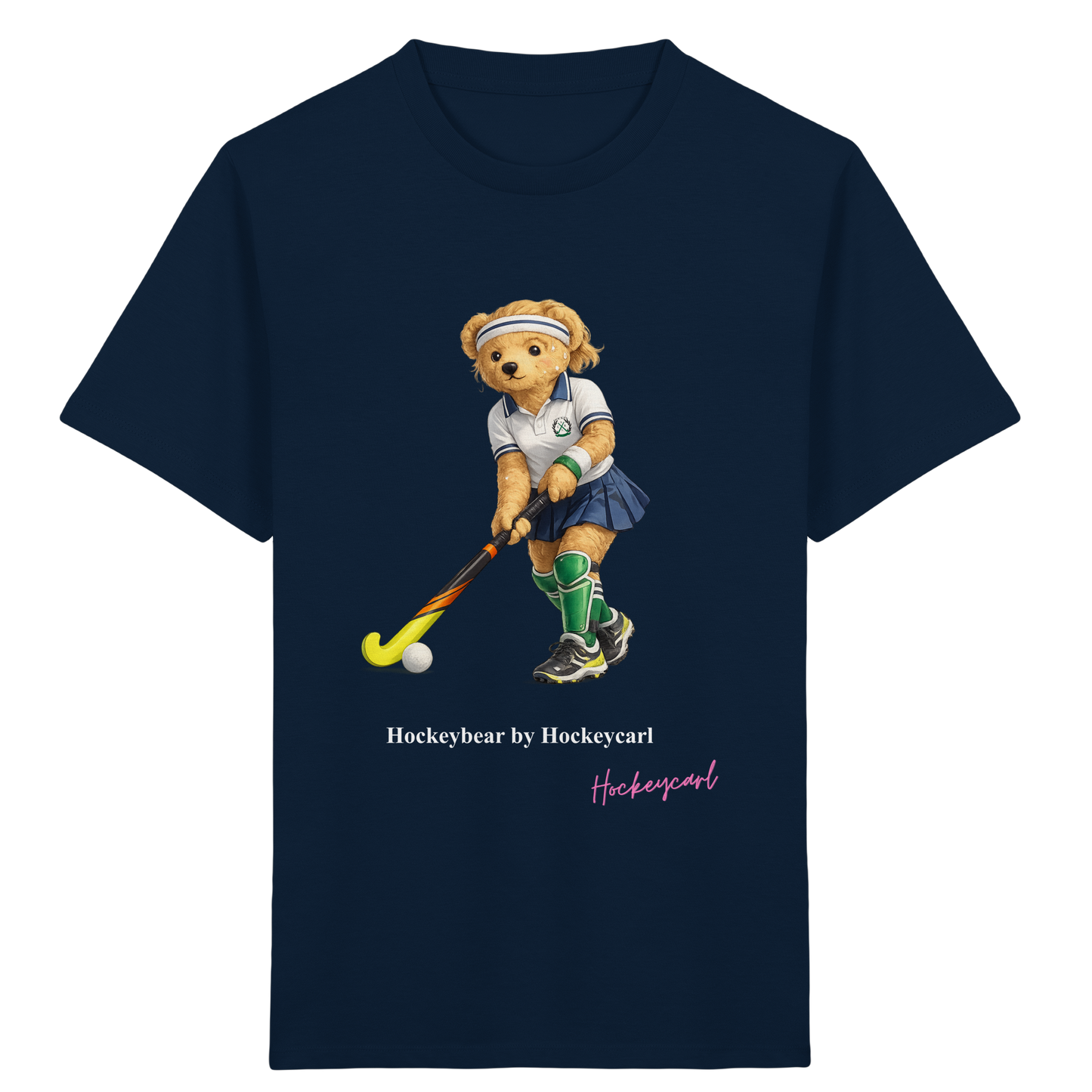 Hockeybear  - Kids Organic Shirt - Hockeycarl