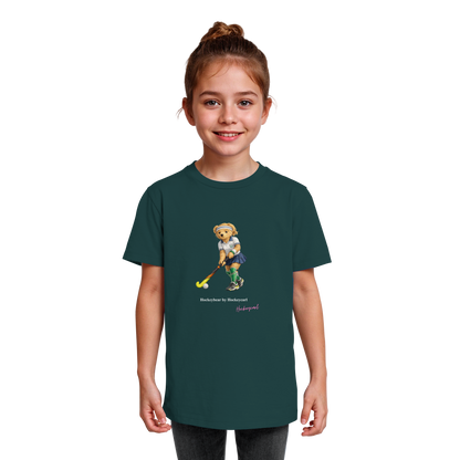 Hockeybear  - Kids Organic Shirt - Hockeycarl