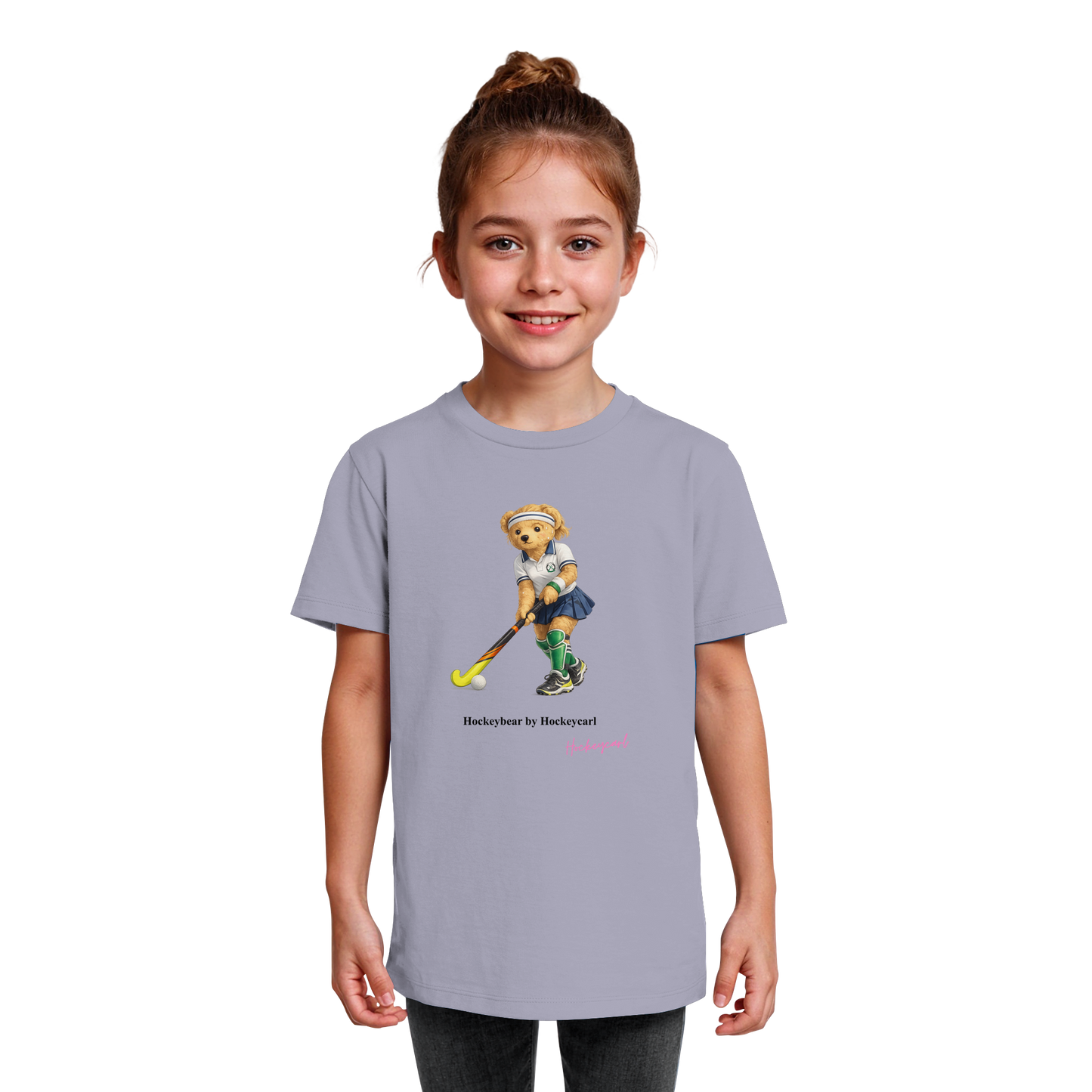Hockeybear  - Kids Organic Shirt - Hockeycarl