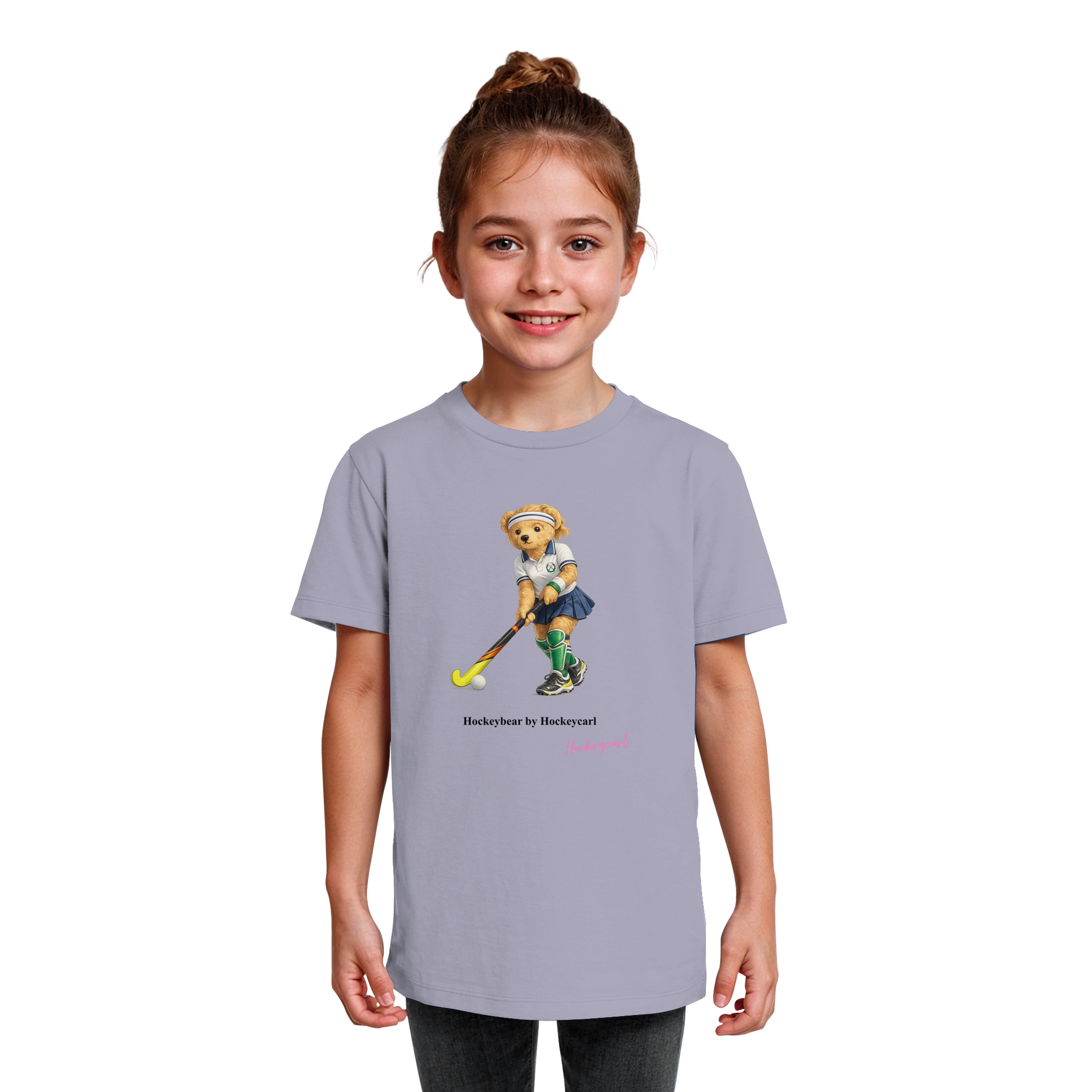 Hockeybear  - Kids Organic Shirt - Hockeycarl