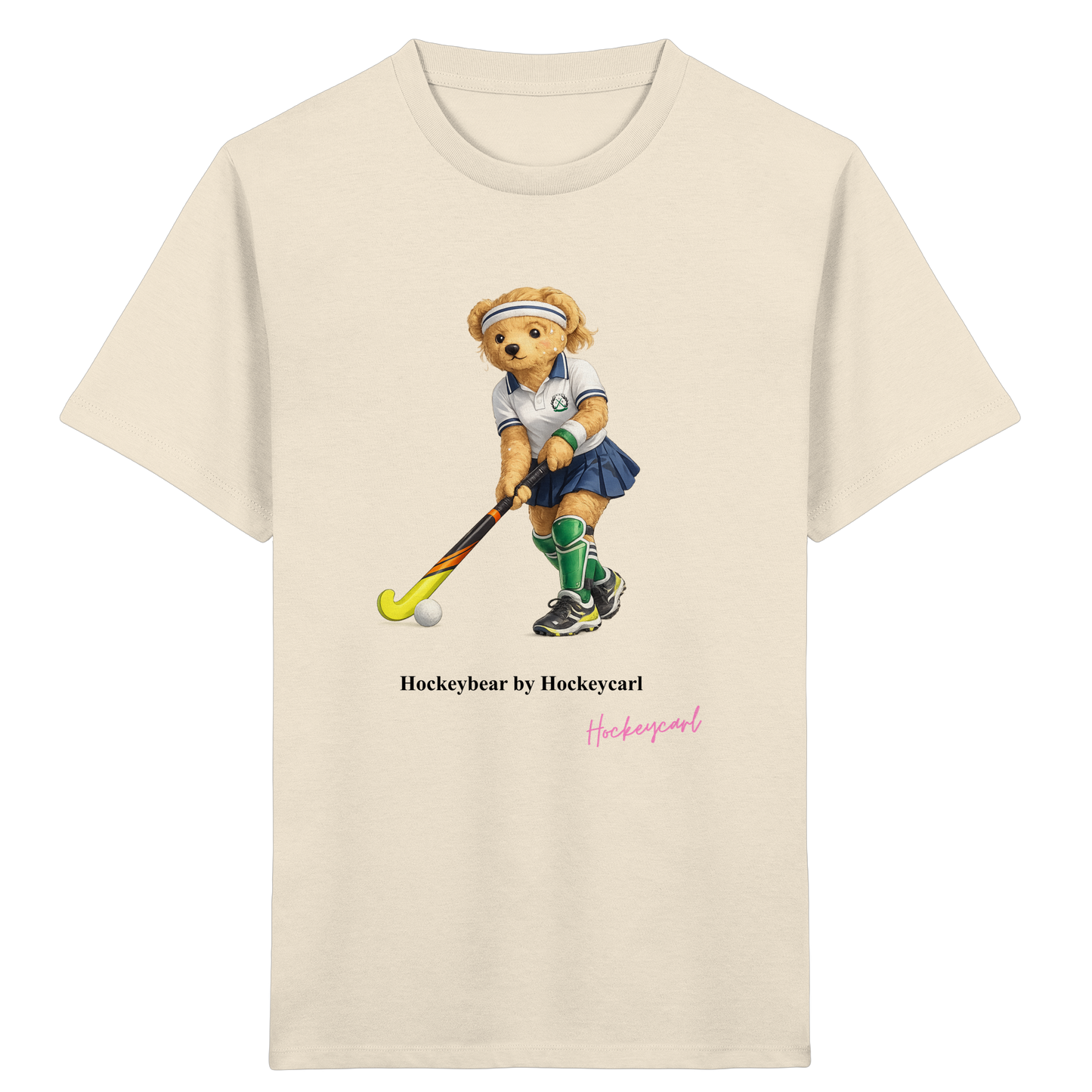Hockeybear  - Kids Organic Shirt - Hockeycarl