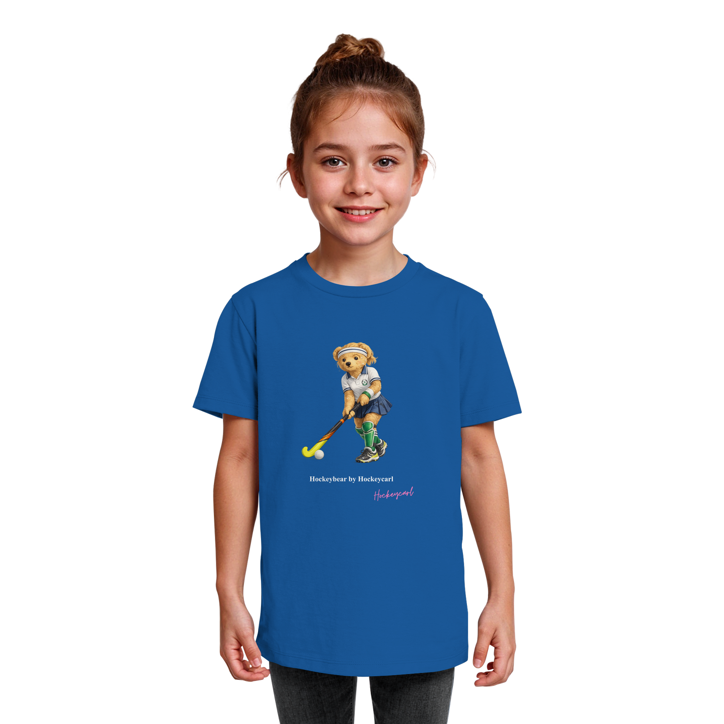 Hockeybear  - Kids Organic Shirt - Hockeycarl