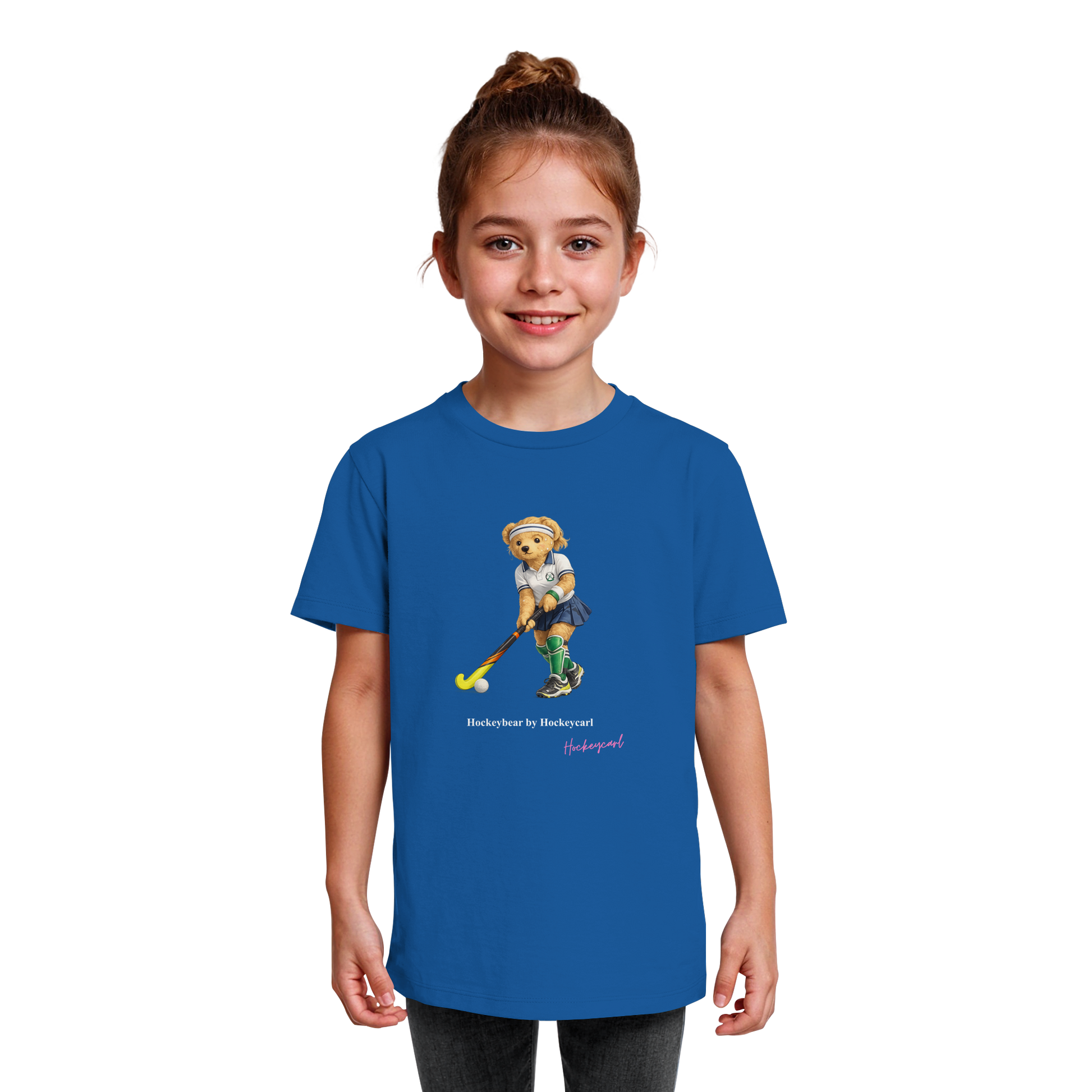 Hockeybear  - Kids Organic Shirt - Hockeycarl