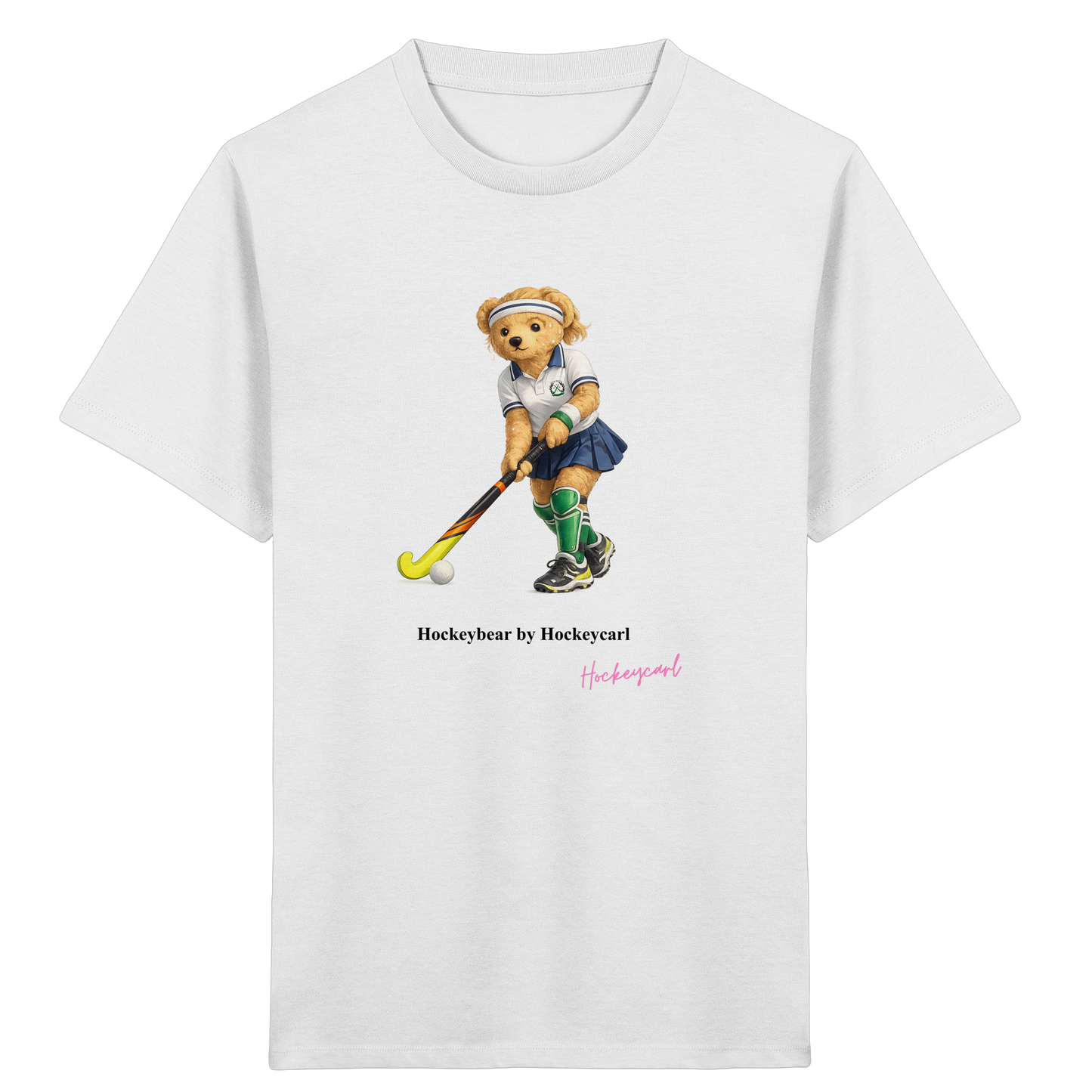 Hockeybear  - Kids Organic Shirt - Hockeycarl