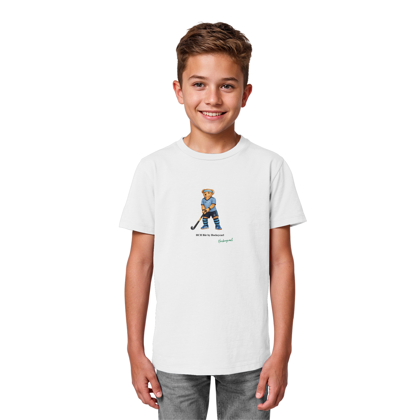 Hockey-Club Bad Homburg Bär - Kids Organic Shirt