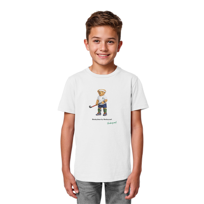 Hockeybear  - Kids Organic Shirt - Hockeycarl
