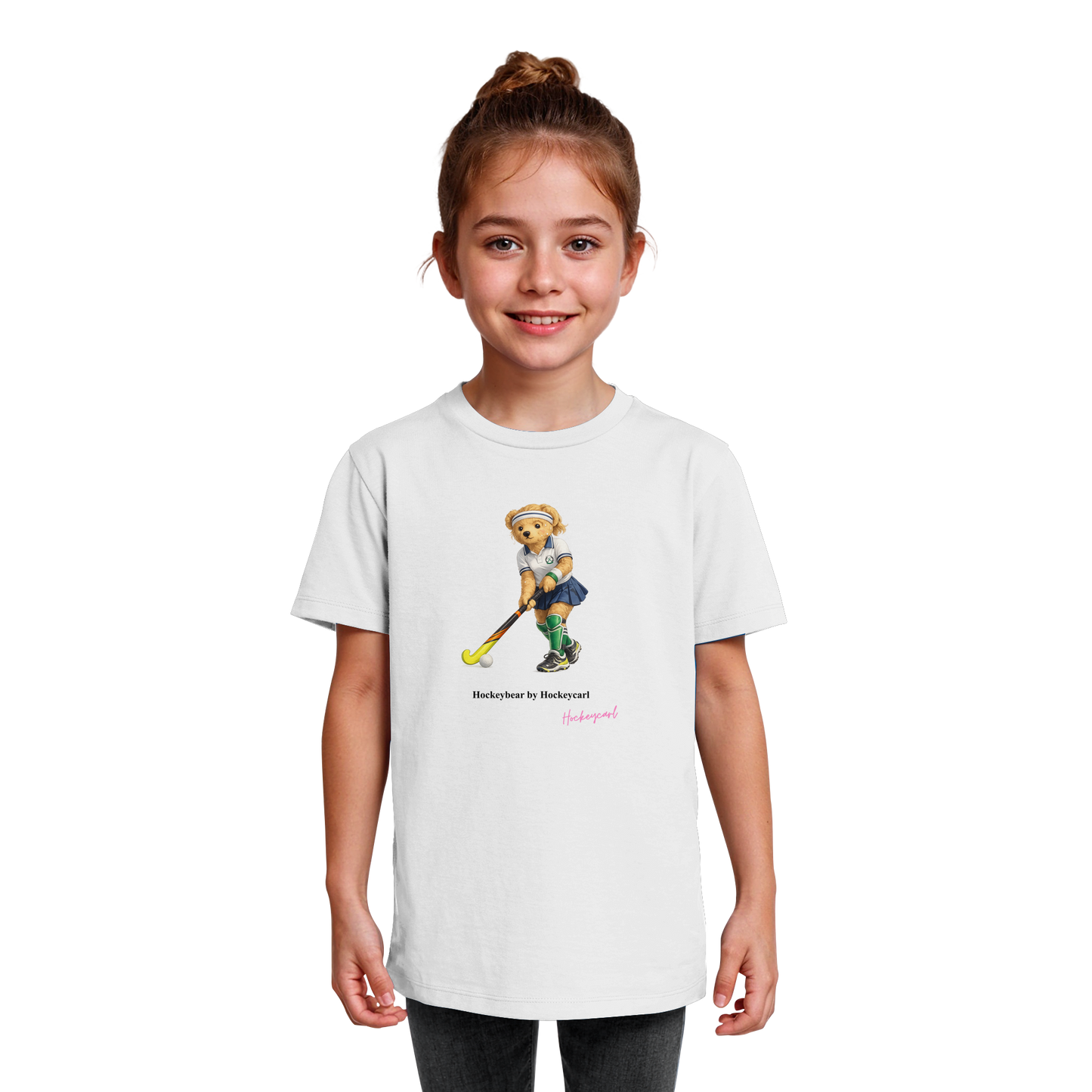 Hockeybear  - Kids Organic Shirt - Hockeycarl