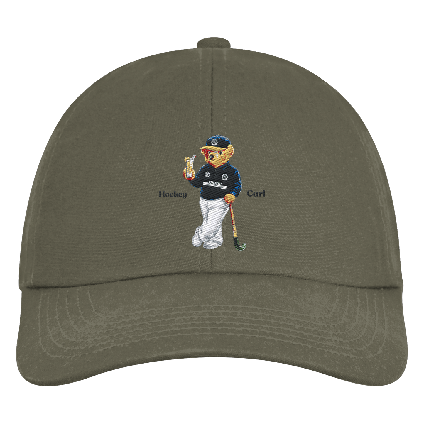 Hockeycarlbär - Organic 6-Panel Cap - Hockeycarl