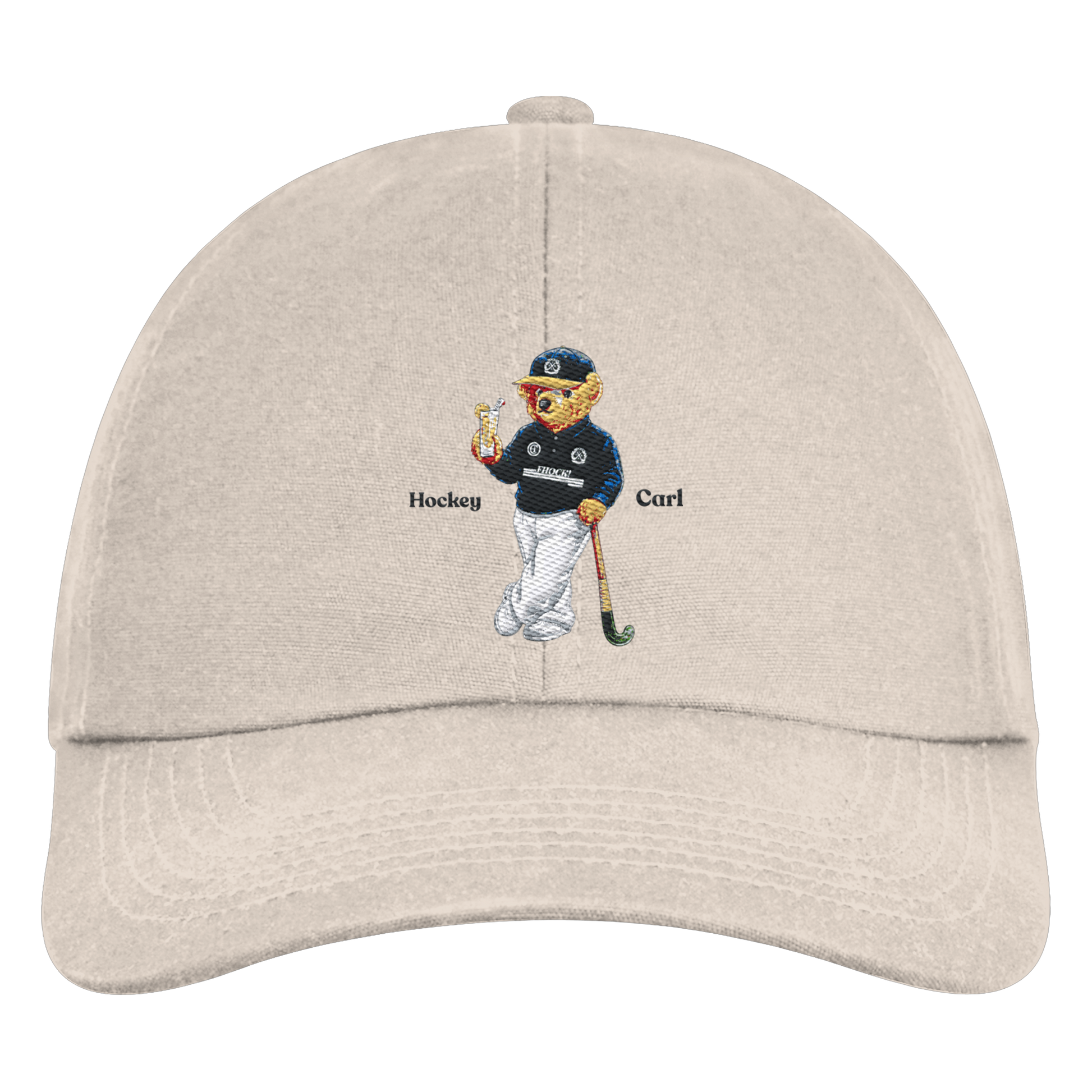 Hockeycarlbär - Organic 6-Panel Cap - Hockeycarl