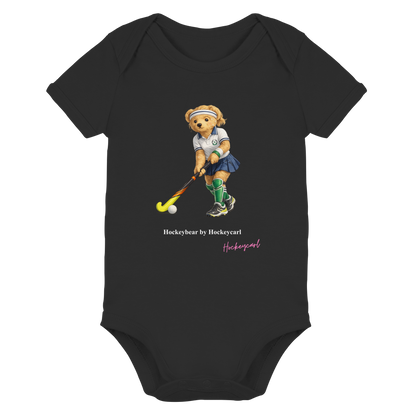 Hockeybear  - Organic Baby Bodysuit - Hockeycarl