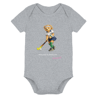 Hockeybear  - Organic Baby Bodysuit - Hockeycarl