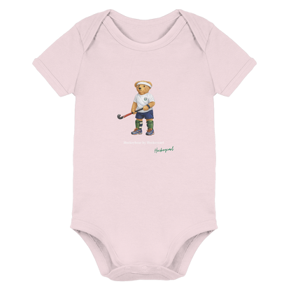 Hockeybear  - Organic Baby Bodysuit - Hockeycarl