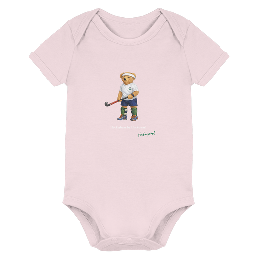 Hockeybear  - Organic Baby Bodysuit - Hockeycarl