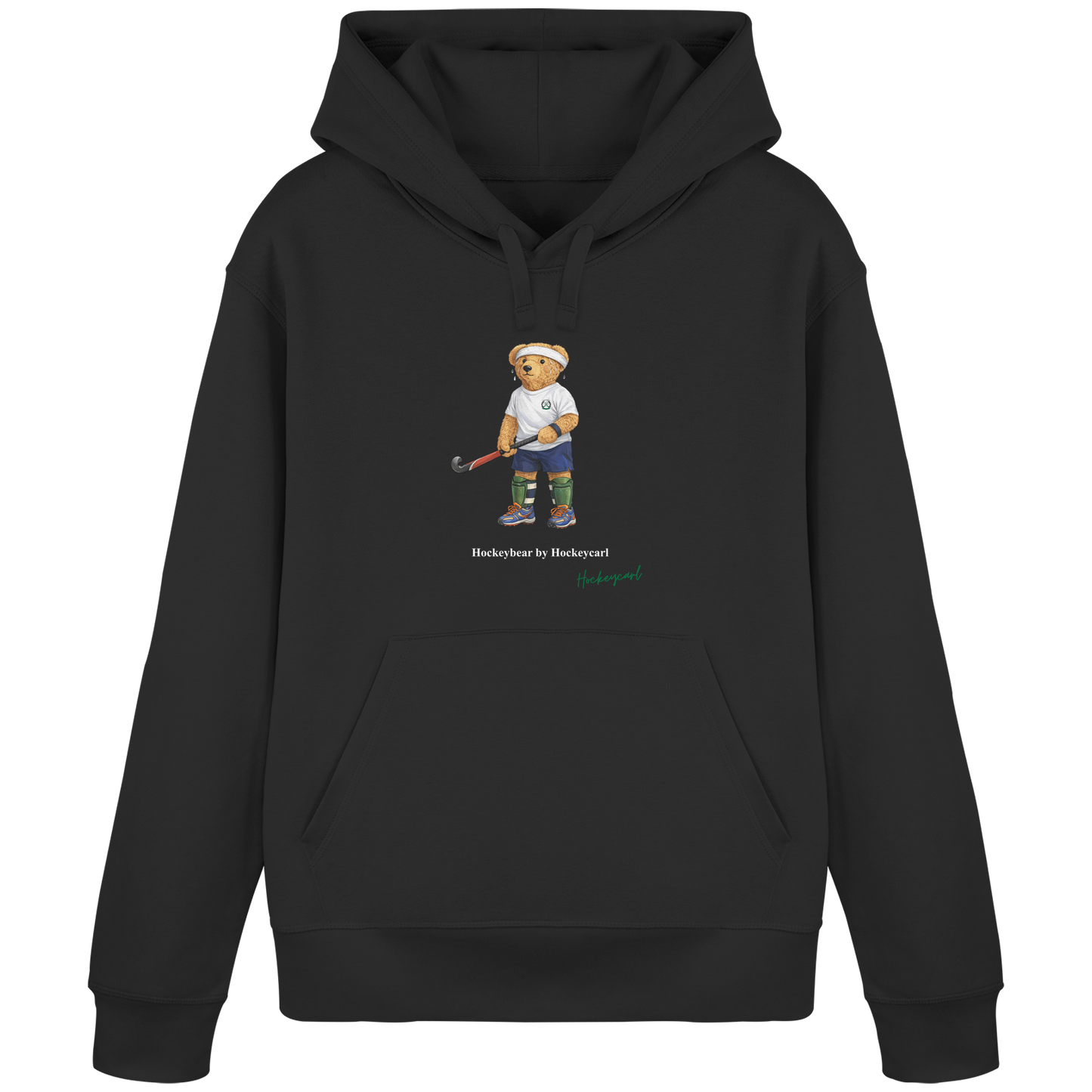 Hockeybear  - Organic Basic Hoodie - Hockeycarl
