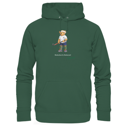 Hockeybear  - Organic Basic Hoodie - Hockeycarl