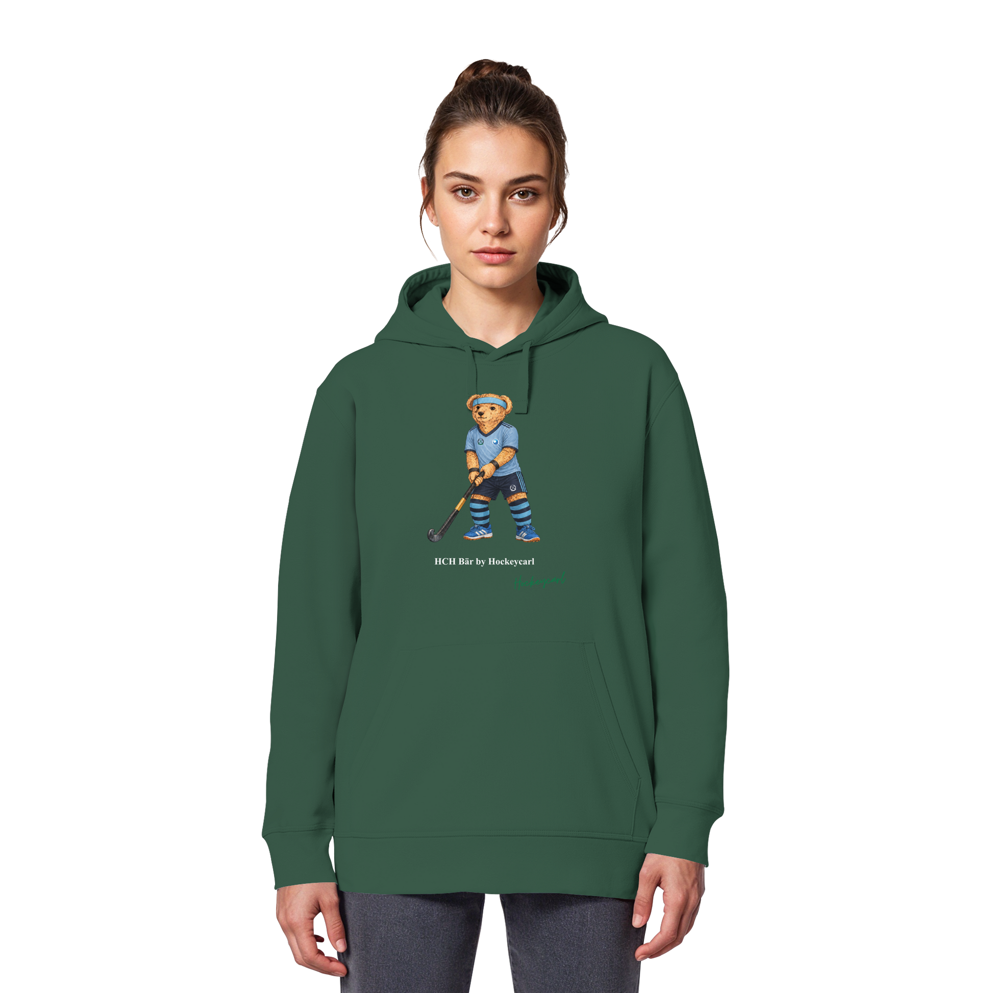 Hockey-Club Bad Homburg Bär - Organic Basic Hoodie - Hockeycarl