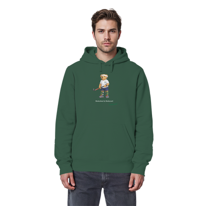Hockeybear  - Organic Basic Hoodie - Hockeycarl