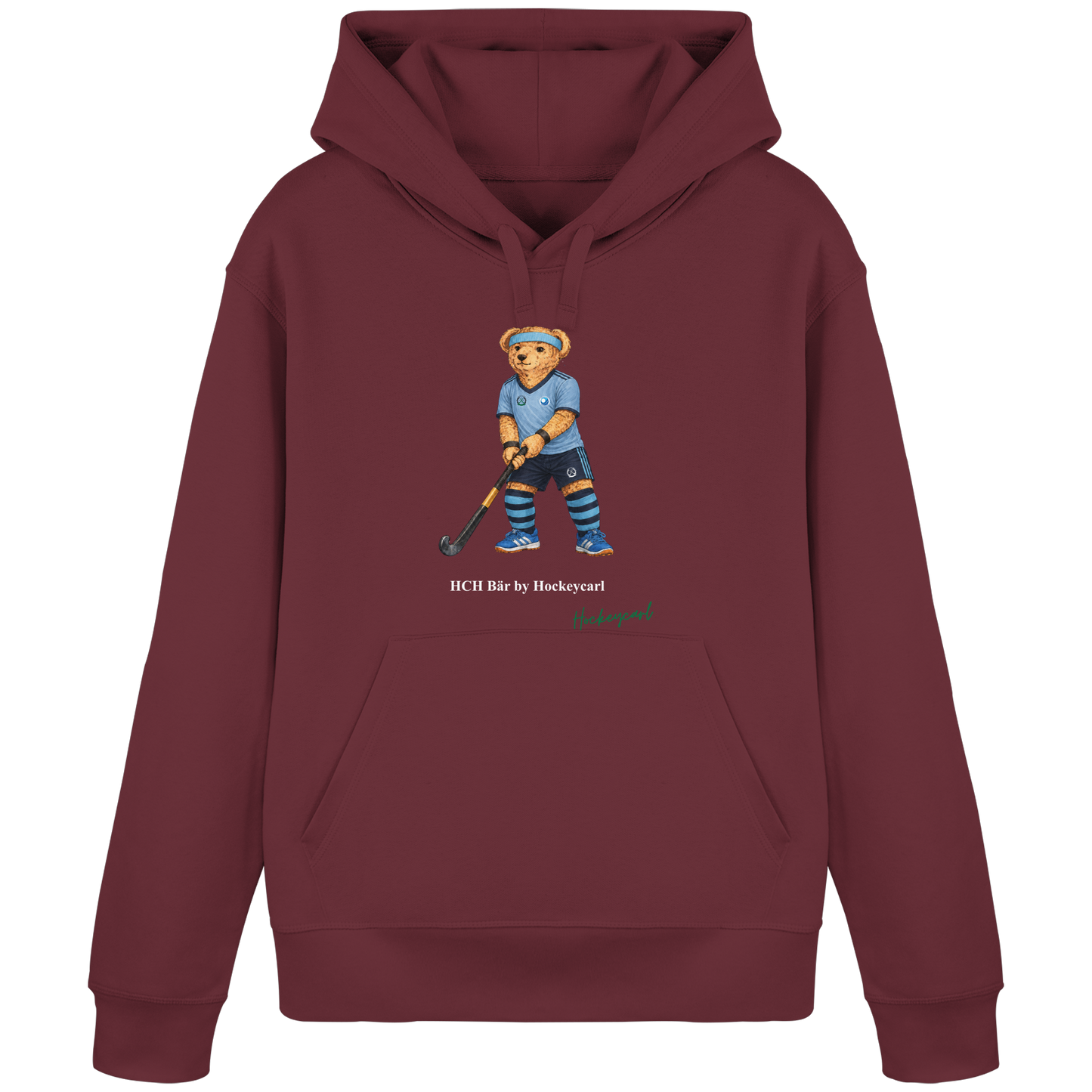 Hockey-Club Bad Homburg Bär - Organic Basic Hoodie - Hockeycarl