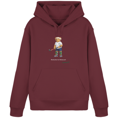 Hockeybear  - Organic Basic Hoodie - Hockeycarl