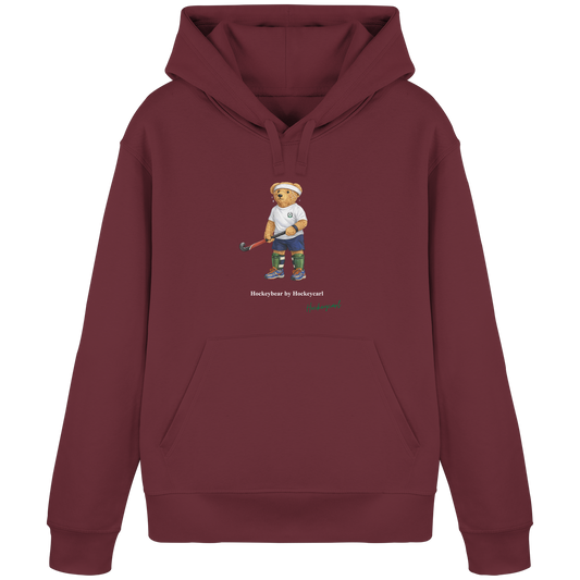 Hockeybear  - Organic Basic Hoodie - Hockeycarl