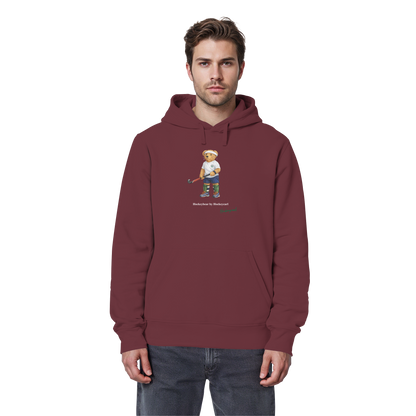 Hockeybear  - Organic Basic Hoodie - Hockeycarl