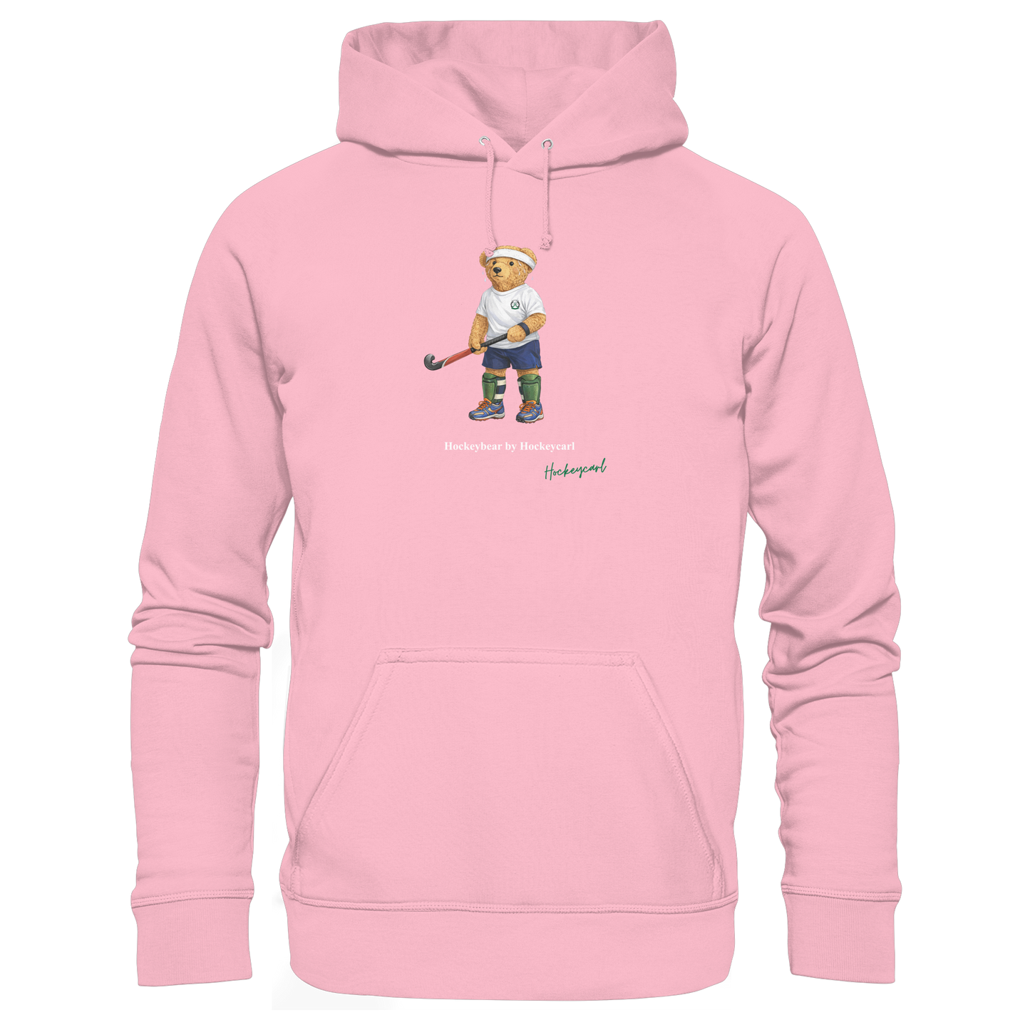 Hockeybear  - Organic Basic Hoodie - Hockeycarl
