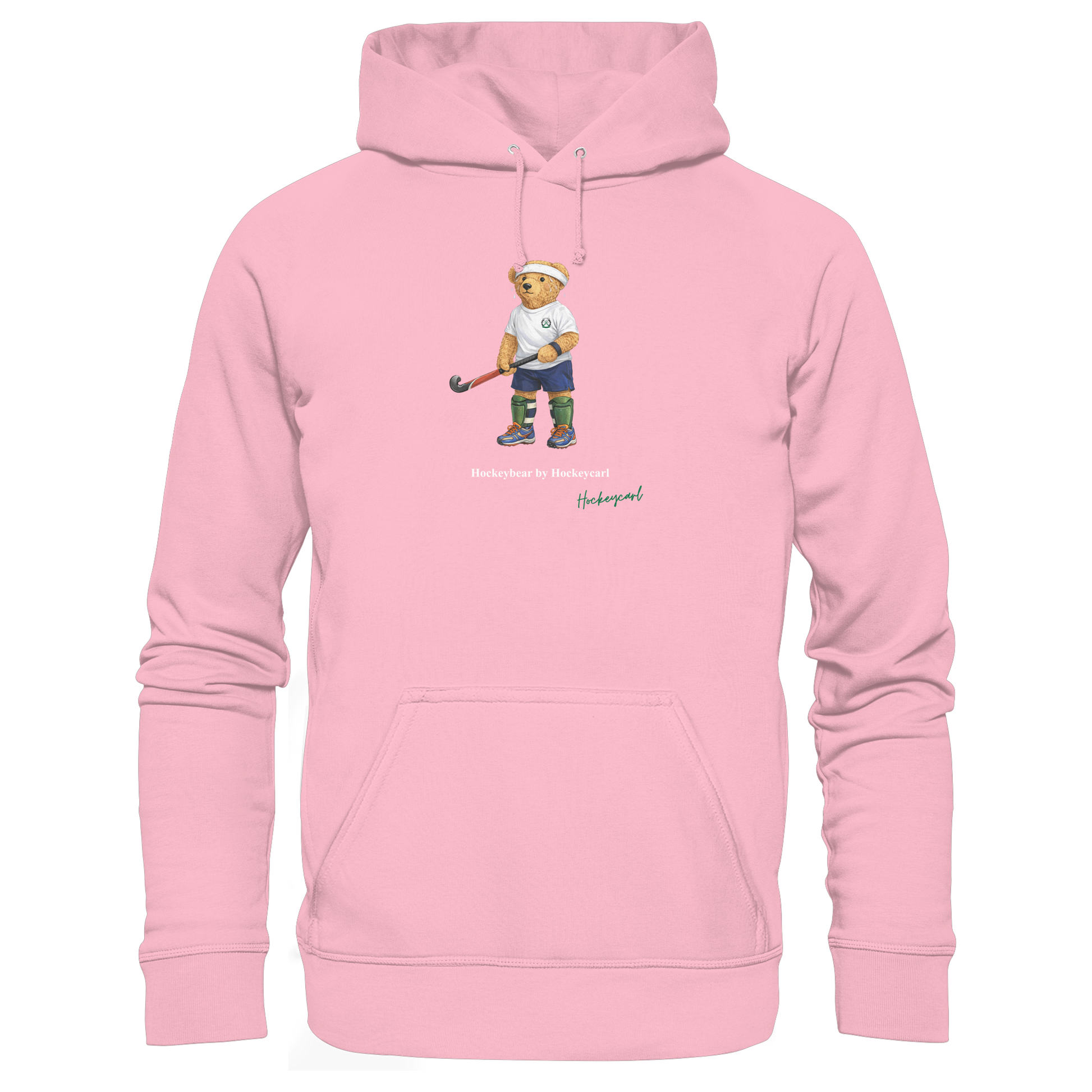 Hockeybear  - Organic Basic Hoodie - Hockeycarl