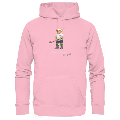 Hockeybear  - Organic Basic Hoodie - Hockeycarl