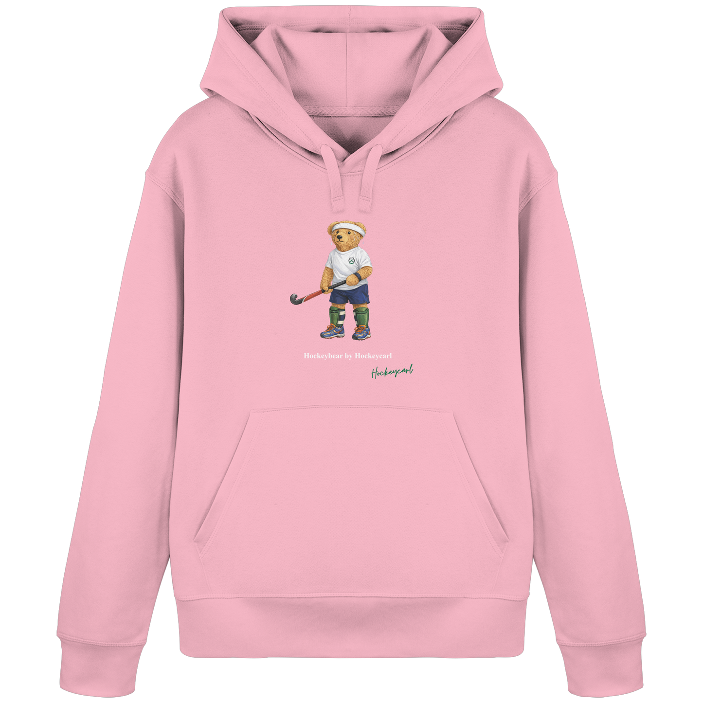 Hockeybear  - Organic Basic Hoodie - Hockeycarl