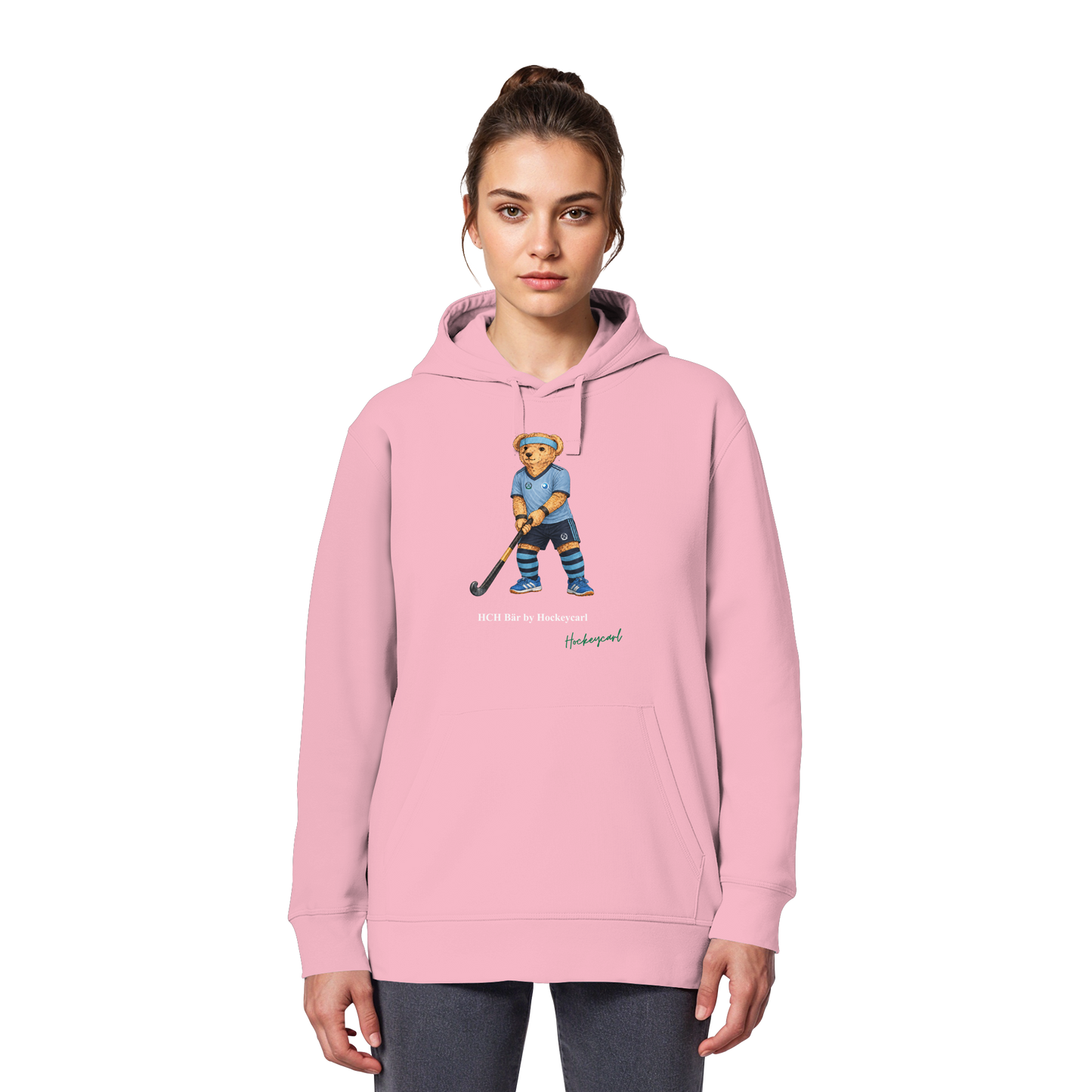 Hockey-Club Bad Homburg Bär - Organic Basic Hoodie - Hockeycarl