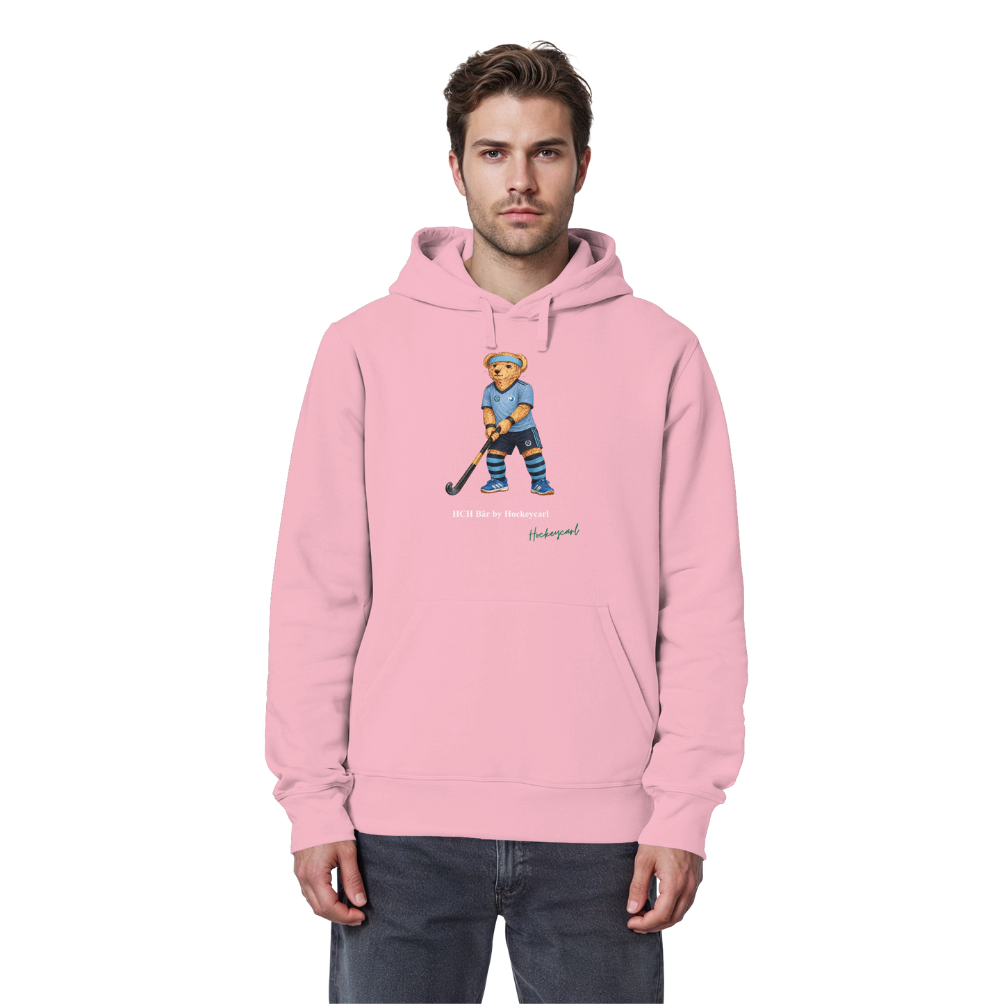 Hockey-Club Bad Homburg Bär - Organic Basic Hoodie - Hockeycarl