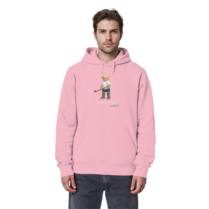 Hockeybear  - Organic Basic Hoodie - Hockeycarl
