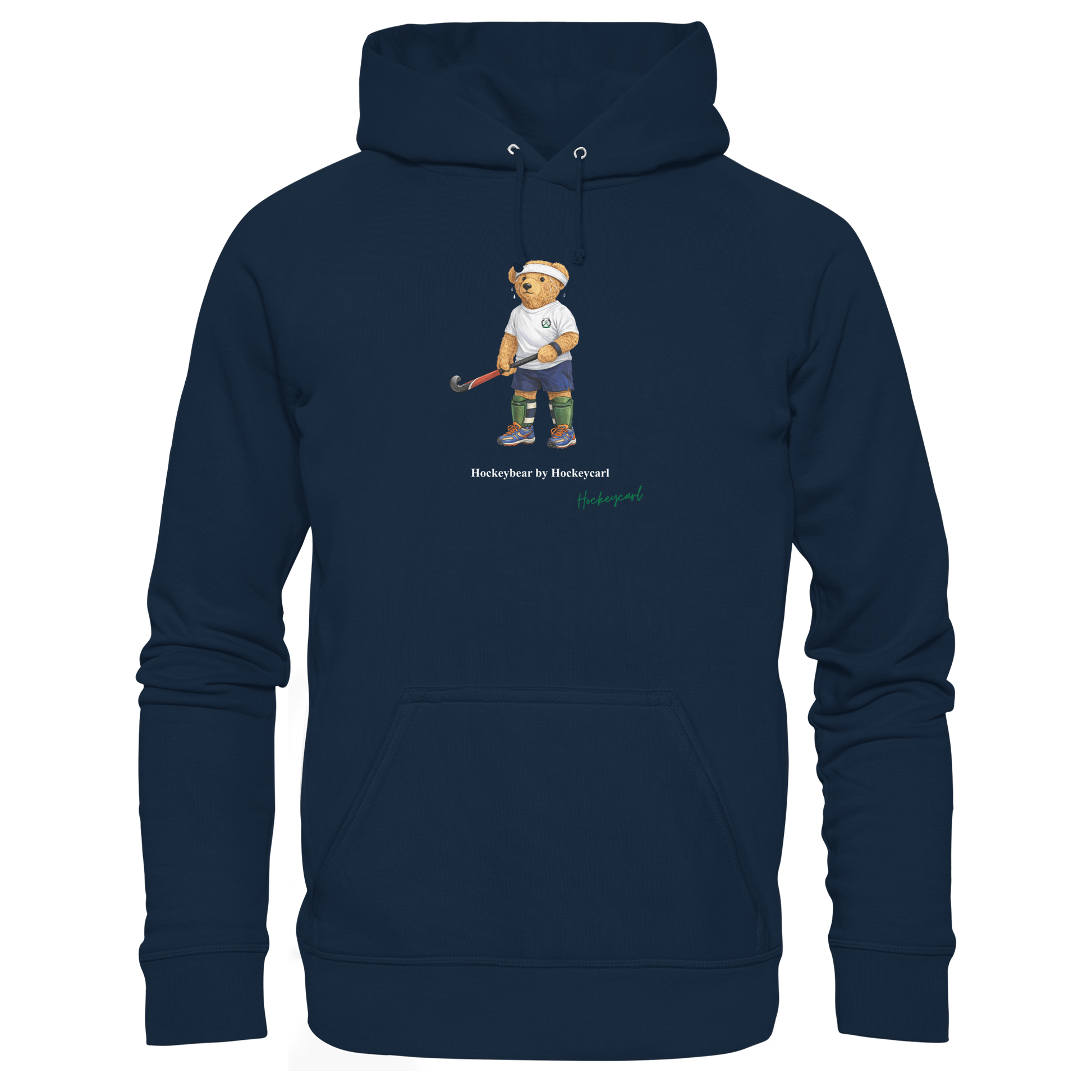 Hockeybear  - Organic Basic Hoodie - Hockeycarl