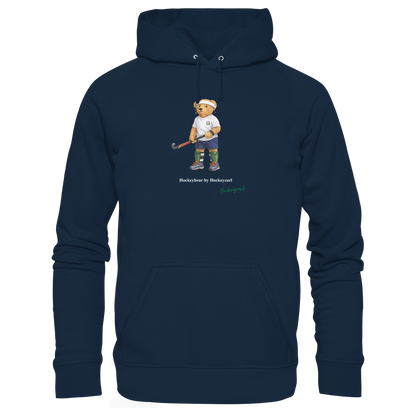 Hockeybear  - Organic Basic Hoodie - Hockeycarl