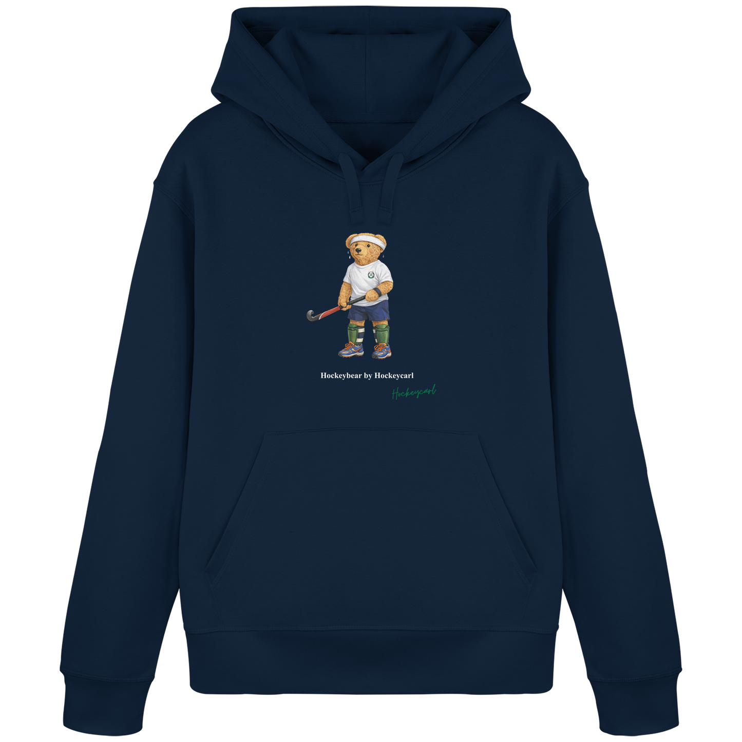 Hockeybear  - Organic Basic Hoodie - Hockeycarl